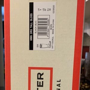 Size 8, Black Gloss Original Hunter Boots